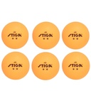 Table Tennis Ball Training ABS 6-pack Orange (1110-2603-06)