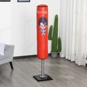 Boxing Stand / Tumbler with Suction (Black/Red)