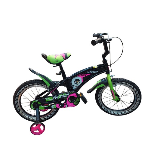 [1649-2] Kids Bike w/ Training Wheel (16 in)